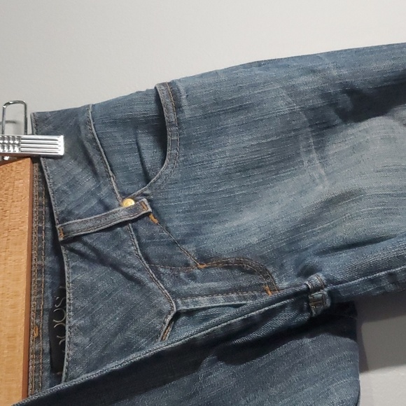 Equus jeans women's size 6 Apron defining waist fancy side buttons weste… - Picture 6 of 10